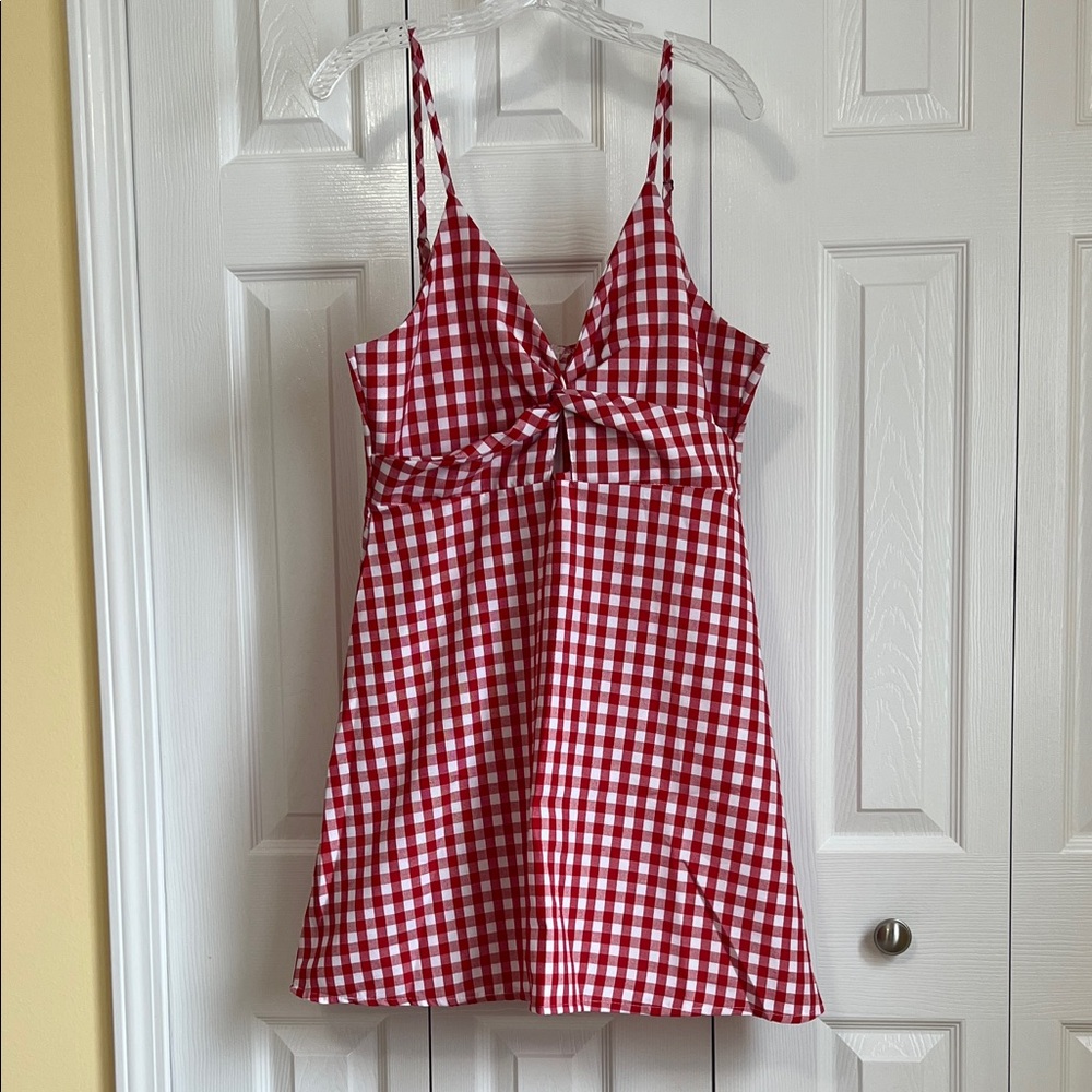 NWT Zaful Gingham Sundress (XL)